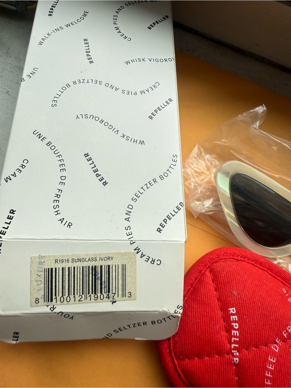 Man Repeller Ivory Sunglasses